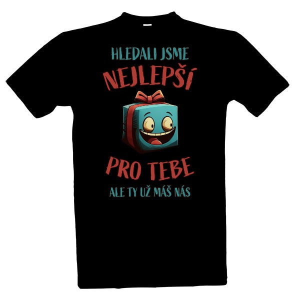 Tričko s potiskem Nejlepší dárek
